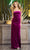 Sherri Hill 55761 - Ruched Straight-Across Evening Gown Evening Dresses 000 / Fuchsia