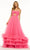 Sherri Hill 55982 - Ruched Floral Accent Prom Dress Special Occasion Dress 000 / Candy Pink