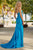 Sherri Hill 55999 - Metallic V-Neck Sheath Gown Special Occasion Dress