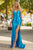 Sherri Hill 55999 - Metallic V-Neck Sheath Gown Special Occasion Dress