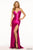 Sherri Hill 55999 - Metallic V-Neck Sheath Gown Special Occasion Dress