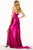 Sherri Hill 55999 - Metallic V-Neck Sheath Gown Special Occasion Dress