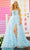 Sherri Hill 56012 - Bows A-Line Prom Dress Special Occasion Dress 000 / Light Blue