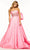 Sherri Hill 56016 - Strapless Beaded Waistband Prom Gown Ball Gowns 000 / Candy Pink