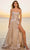 Sherri Hill 56026 - Metallic Pleat Style Gown Prom Dresses 000 / Ivory