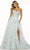 Sherri Hill 56070 - Sweetheart Ruffle Prom Gown Special Occasion Dress 000 / Light Blue