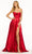 Sherri Hill 56092 - Rosette Corset Gown Prom Dresses 000 / Red