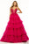 Sherri Hill 56102 - Plunging Ruffle Gown Special Occasion Dress