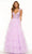 Sherri Hill 56138 - Plunging Sleeveless Ballgown Ball Gowns 000 / Lilac