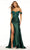 Sherri Hill 56176 - Applique Off Shoulder Gown Prom Dresses 000 / Emerald