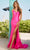 Sherri Hill 56191 - Satin Mermaid Gown Prom Dresses 000 / Bright Fuchsia