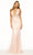 Sherri Hill 56207 - Plunging Neck Corset Gown Special Occasion Dress 000 / Blush