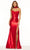 Sherri Hill 56214 - Ruched Fitted Prom Gown Prom Dresses 000 / Red