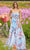 Sherri Hill 56234 - Pleated Ribbon Prom Dress Prom Dresses 000 / Light Blue Print