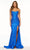 Sherri Hill 56318 - Strapless Scoop Neck Dress Prom Dresses 000 / Royal