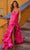 Sherri Hill 57128 - Strapless Ruffled Trumpet Gown with Slit Prom Dresses 000 / Bright Fuchsia