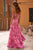 Sherri Hill 57196 - Strapless Floral Ruffle Gown Special Occasion Dress