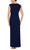 SLNY 9137218 - Asymmetrical Neck Evening Dress Mother of the Bride Dresses