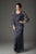 Soulmates 1506 -Scoop Neck Three Piece Formal Dress Mother of the Bride Dresses Navy / XL