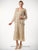 Soulmates C1062 - Lace Two-Piece Scoop Neck Formal Dress Mother of the Bride Dresses Champagne / XL