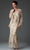 Soulmates D7069 - Sleeveless Lace And Jacket Dress Evening Dresses Champagne / L