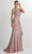 Studio 17 - Cutout Back Sequin Evening Dress 12906 Evening Dresses 0 / Rose