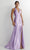 Studio 17 Prom 12890 - Plunging V-Neck Trumpet Prom Gown Prom Dresses 0 / Lilac