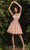 Sweetheart Corset Homecoming Dress 9243 Cocktail Dresses XXS / Rose Gold