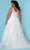 Sydney's Closet Bridal SC5274 - Plunging Neck A-line Bridal Gown Wedding Dresses