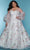 Sydney's Closet Bridal SC5323 - Floral Printed Sweetheart Neck Prom Gown Prom Dresses