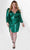 Sydney's Closet CE2303 - Long Sleeve Sequin Cocktail Dress Cocktail Dresses