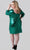 Sydney's Closet CE2303 - Long Sleeve Sequin Cocktail Dress Cocktail Dresses