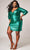 Sydney's Closet CE2303 - Long Sleeve Sequin Cocktail Dress Cocktail Dresses