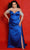 Sydney's Closet JK2408 - Rhinestone Accent Sheath Evening Dress Evening Dresses