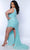 Sydney's Closet JK2415 - Sleeveless High Slit Evening Dress Evening Dresses