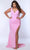 Sydney's Closet JK2415 - Sleeveless High Slit Evening Dress Evening Dresses