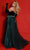 Sydney's Closet JK2418 - Corset Velvet Strapless Evening Dress Evening Dresses