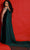 Sydney's Closet JK2420 - Beaded Trim V-Neck Evening Dress Evening Dresses