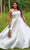 Sydney's Closet SC5334 - Off-shoulder Floral Beaded Mermaid Gown Wedding Dresses