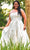 Sydney's Closet SC5334 - Off-shoulder Floral Beaded Mermaid Gown Wedding Dresses