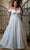 Sydney's Closet SC5347 - Satin Ballgown with Off-Shoulder Neckline Wedding Dresses