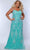 Sydney's Closet SC7366 - Iridescent Sequin Sweetheart Prom Dress Prom Dresses 14 / Ocean