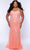 Sydney's Closet SC7366 - Iridescent Sequin Sweetheart Prom Dress Prom Dresses 14 / Papaya