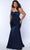 Sydney's Closet SC7374 - Strapless Ruched Detail Prom Gown Prom Dresses