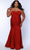 Sydney's Closet SC7374 - Strapless Ruched Detail Prom Gown Prom Dresses