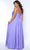 Sydney's Closet SC7375 - Glittered Deep V-Neck Prom Dress Prom Dresses