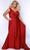 Sydney's Closet SC7377 - Ruched One-Sleeve Prom Gown Prom Dresses