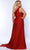 Sydney's Closet SC7377 - Ruched One-Sleeve Prom Gown Prom Dresses