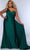 Sydney's Closet SC7377 - Ruched One-Sleeve Prom Gown Prom Dresses