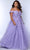 Sydney's Closet SC7379 - 3D Floral Off Shoulder Prom Dress Prom Dresses